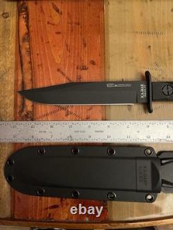 Couteau fixe à lame pleine Kabar John EK Commando Dagger 1095 Crovan EK45 USA