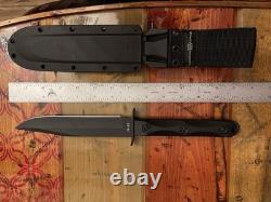 Couteau fixe à lame pleine Kabar John EK Commando Dagger 1095 Crovan EK45 USA