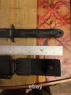 Couteau fixe à lame pleine Kabar John EK Commando Dagger 1095 Crovan EK45 USA