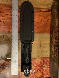Couteau fixe à lame pleine Kabar John EK Commando Dagger 1095 Crovan EK45 USA
