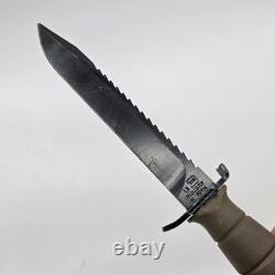 Couteau militaire GLOCK 81 SAW noir, dague de l’armée autrichienne, combat, assaut, survie
