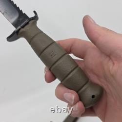 Couteau militaire GLOCK 81 SAW noir, dague de l’armée autrichienne, combat, assaut, survie