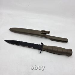 Couteau militaire GLOCK 81 SAW noir, dague de l’armée autrichienne, combat, assaut, survie
