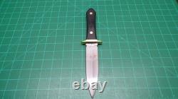 Couteau personnalisé Steve VOORHIS DAGUE 11 Micarta noir NEUF