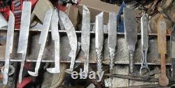 Couteau personnalisé, poignard, chasse, survie, EDC, pointe de rail