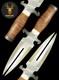 Couteau Poignard Edc De Survie, De Chasse, De Combat Et De Camping En Acier D2, Fait Main, Pleine Soie