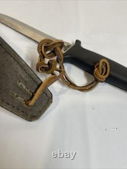 Couteau poignard Gerber Guardian II RW Loveless conçu avec fourreau en cuir Web USA