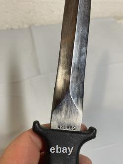 Couteau poignard Gerber Guardian II RW Loveless conçu avec fourreau en cuir Web USA