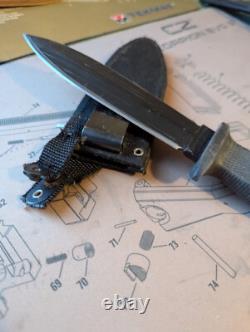 Couteau poignard à lame fixe double tranchant Cold Steel Peace Keeper II 9-3/4 pouces au total