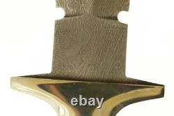 Couteau poignard croix de fer avec poignée en os vintage United UC328 avec étui et boîte 14 5/8