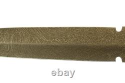 Couteau poignard croix de fer avec poignée en os vintage United UC328 avec étui et boîte 14 5/8