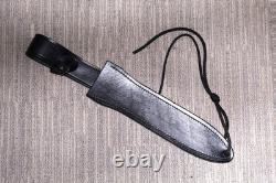 Couteau poignard croix de fer avec poignée en os vintage United UC328 avec étui et boîte 14 5/8