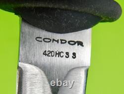 Couteau poignard de combat Condor du Salvador avec fourreau