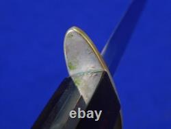 Couteau poignard de combat ancien vintage US Ka-Bar Union Cutlery