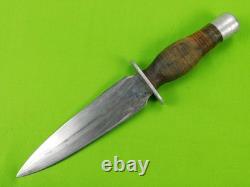 Couteau poignard de combat théâtral fait main sur mesure de la Seconde Guerre mondiale américaine