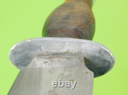 Couteau poignard de combat théâtral fait main sur mesure de la Seconde Guerre mondiale américaine