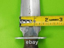 Couteau poignard de combat théâtral fait main sur mesure de la Seconde Guerre mondiale américaine