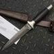 Couteau Poignard Fixe Boker Mg-42 Damast Lame En Damas Manche En Charme 121506dam