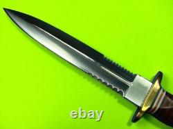 Couteau réplique de poignard désert S. O. G en acier D-2 fait main, collectible de survie