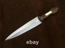 Custom Handmade 5160 Spring Steel Personal Dagger, Bowie Knife, Couteau De Chasse