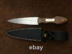 Custom Handmade 5160 Spring Steel Personal Dagger, Bowie Knife, Couteau De Chasse