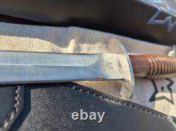 Dague Commando Fairbairn Sykes Fox FX-593 avec étui en cuir et boîte