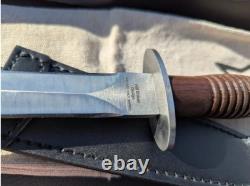 Dague Commando Fairbairn Sykes Fox FX-593 avec étui en cuir et boîte