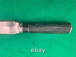 Dague DEL RASO 11-3/8 Custom à lame conique rare avec étui