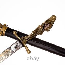 Dague Empire russe Zlatoust Cosaque Nicolas II 1888 Épée couteau sabre 863