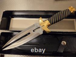 Dague Gil Hibben Double Shadow édition OR UC-453-G MIB 1998 United Cutlery
