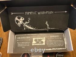 Dague NEOLITH Primitive Woodsman 80CrV2 EDC avec étui Kydex