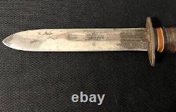 Dague PAL de la Seconde Guerre mondiale aux États-Unis - Couteau de combat de la Seconde Guerre mondiale - RH36 à double tranchant - Collection militaire