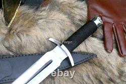 Dague Viking- Couteau de chasse à lame de 12 pouces, camping, tactique, couteau de survie