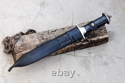 Dague Viking - grande dague de chasse, couteau fait main, couteaux tactiques de combat, dague