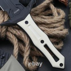 Dague à double tranchant en pointe de lance Dark Angle Tactical 9 lames 16 au total