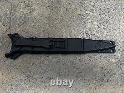 Dague à lame noire Benchmade SOCP Skeletonized Dagger 176BK, étui design Thompson