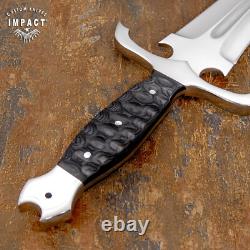 Dague-couteau de style gladiateur fabriquée à la main sur mesure 20,80 par Impact Cutlery