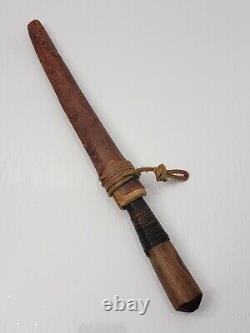 Dague couteau khodmi algérien antique nord-africain grande E69