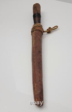 Dague couteau khodmi algérien antique nord-africain grande E69