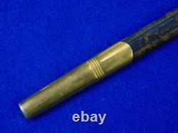 Dague d’officier de marine espagnol vintage avec fourreau