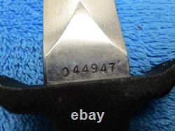 Dague de botte de combat Gerber Mk1 originale vintage rare de première génération avec son fourreau