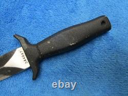 Dague de botte de combat Gerber Mk1 originale vintage rare de première génération avec son fourreau