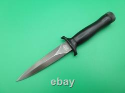 Dague de botte vintage Parker Brothers à lame fixe avec étui, survie, Japon