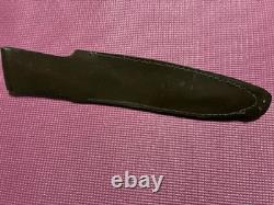 Dague de cerf faite à la main sur mesure par Super Smith Jim Lofgreen. C'est un couteau monstre.