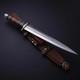Dague De Chasse Toothpick Bowie En Acier D2 Fabriqu&eacute;e &agrave; La Main Sur Mesure Avec &eacute;tui