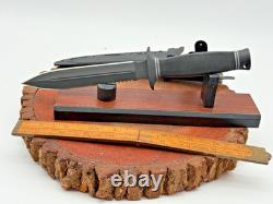 Dague de combat SOG Daggert 2 RARE Vintage avec gaine d'origine Fabriqué à Taïwan-1671.25