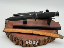 Dague de combat SOG Daggert 2 RARE vintage avec étui original fabriquée à Taïwan-1671.25