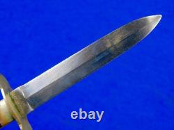 Dague de combat ancienne vintage américaine de petite taille
