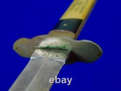 Dague de combat ancienne vintage américaine de petite taille
