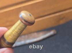 Dague de combat antique, couteau français espagnol, vieux couteau vintage des années 1800